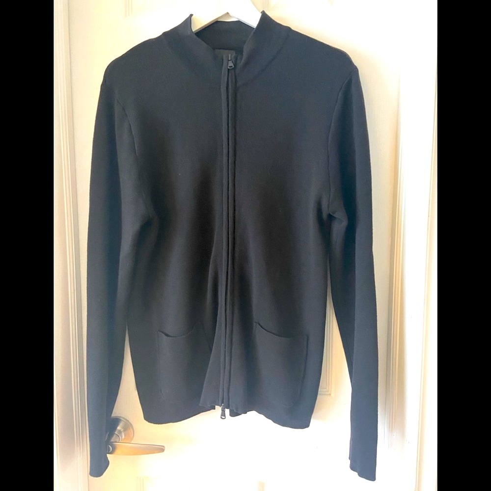 Patrick Assaraf Men’s zip up sweater